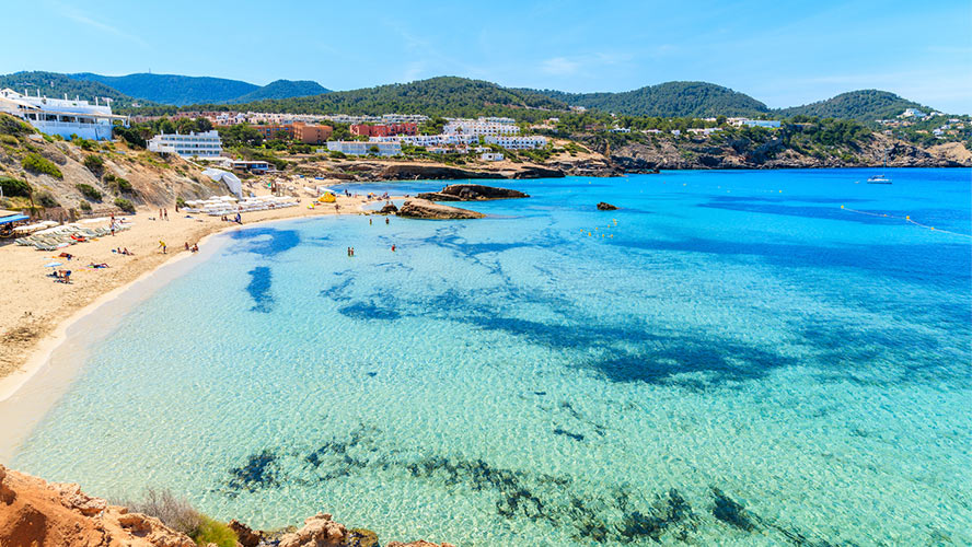 Playa de cala Tarida