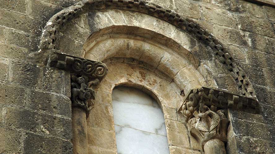 Fachada del Castillo de Loarre