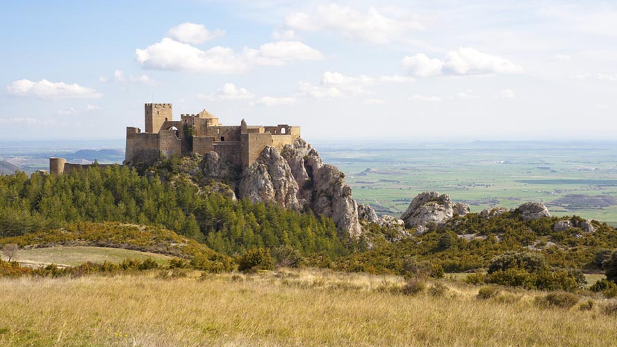 Vistas del Castillo de Loarre