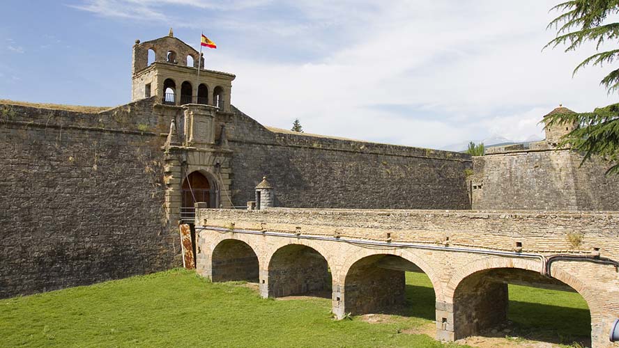 Entrada a la Ciudadela de Jaca