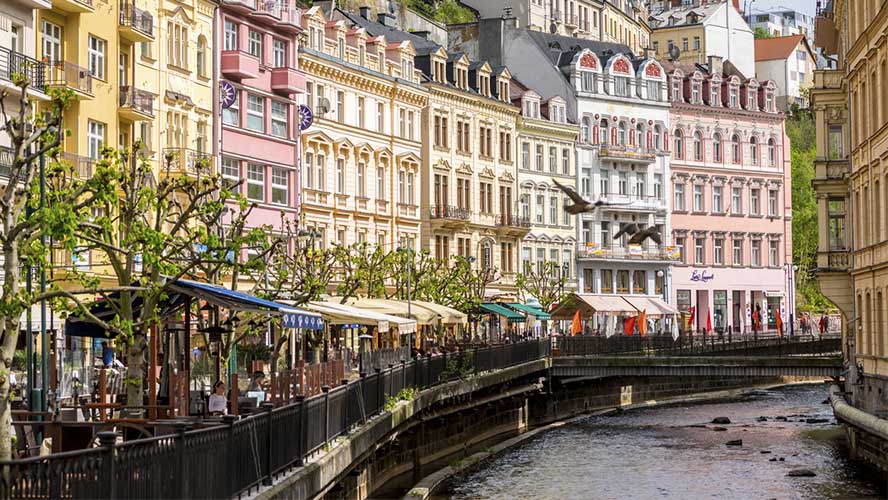 Terrazas en Karlovy Vary