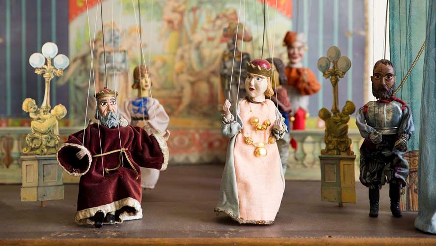 Típicas marionetas de Praga