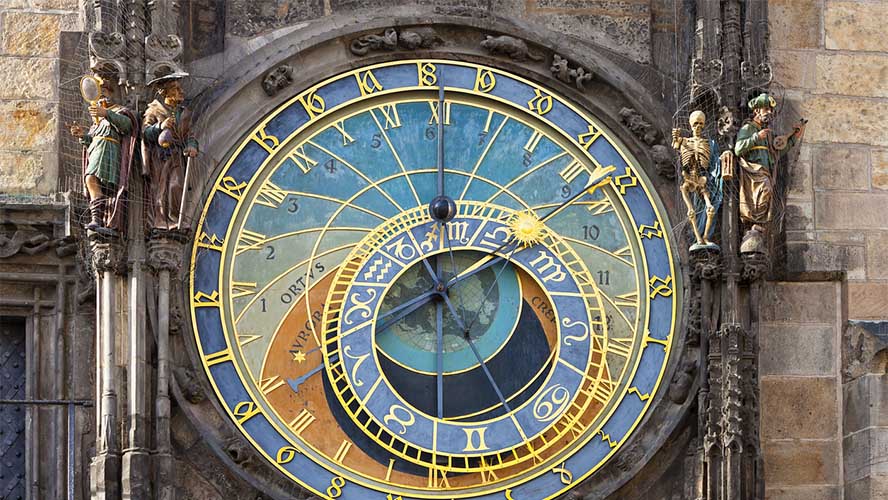 El Reloj Astronómico de Praga al detalle