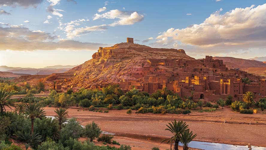 Vista general de Ait Ben Haddou