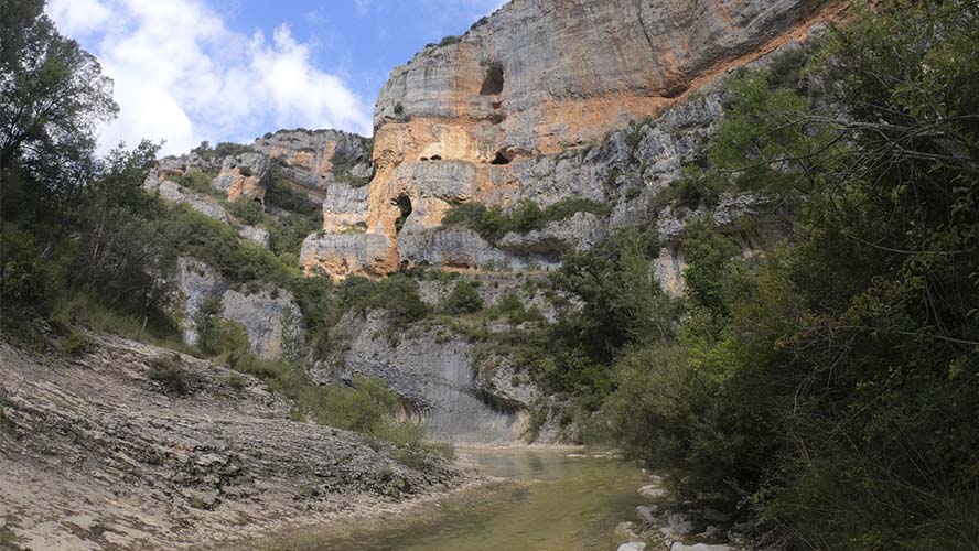 Espectaculares paisajes de la Sierra de Guara