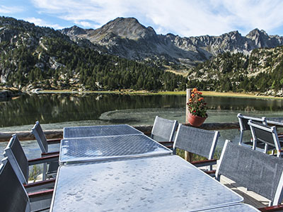 Restaurantes con vistas a los Pirineos