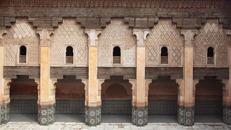 Medersa Ben Youssef interior