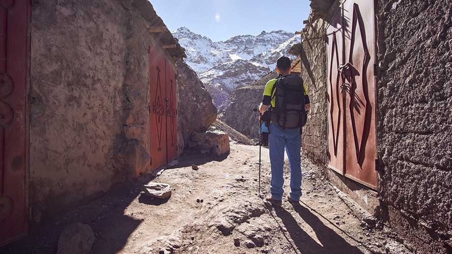 Ruta hacia el Monte Toubkal