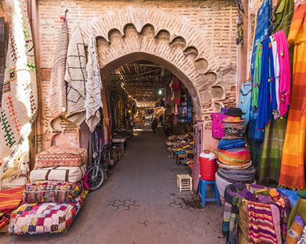 Souk de Marrakech, berceau du marchandage