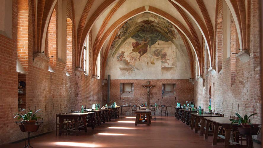 Interior de la Abadia de Chiaravalle