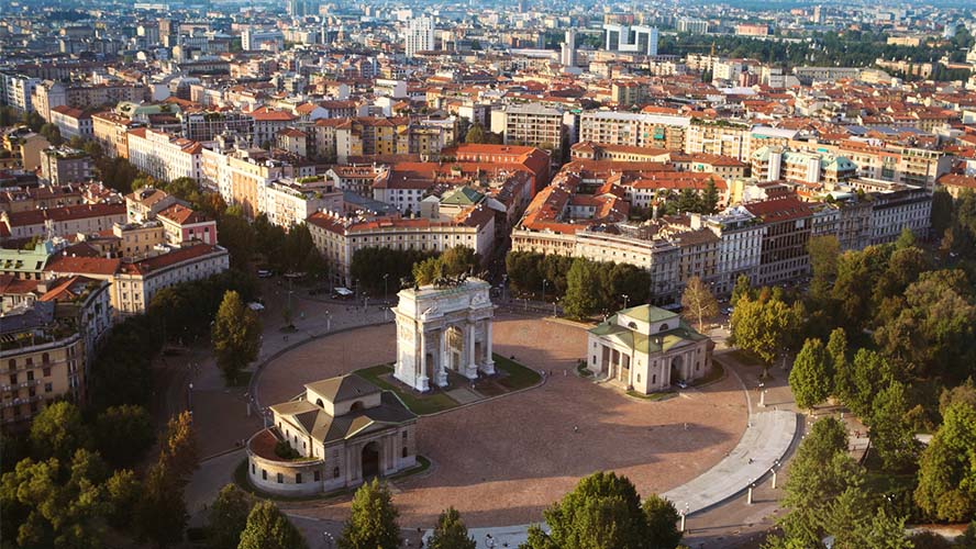 Entorno del Arco della Pace