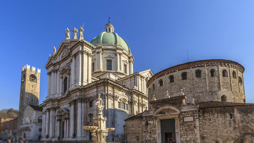 Duomo Nuevo y Viejo de Brescia