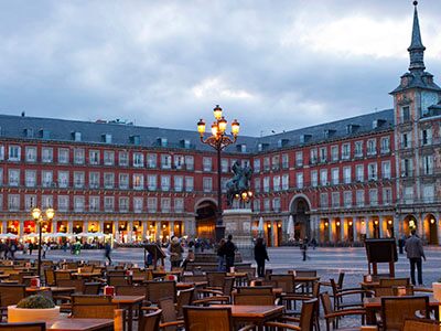 Plaza Mayor de Madrid terrazas
