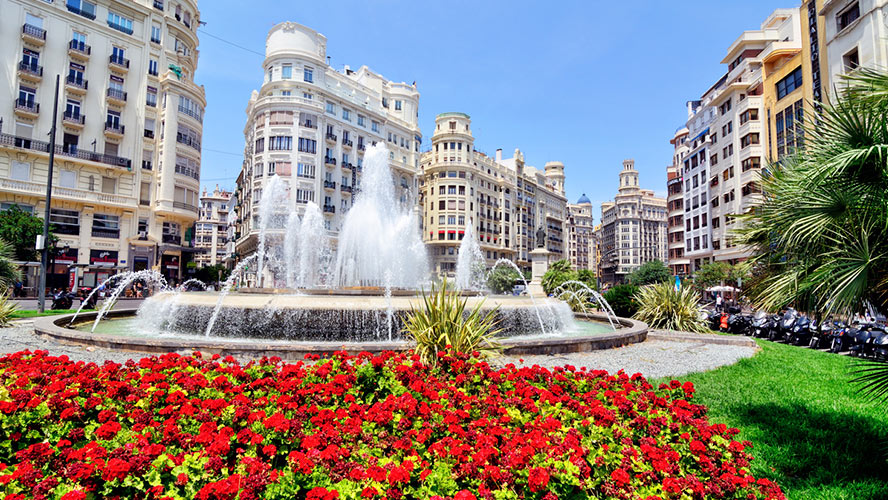 Plaza del Ayuntamiento de Valencia