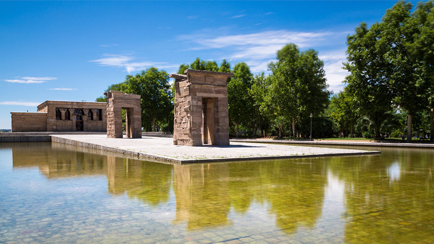 templo de debod madrid