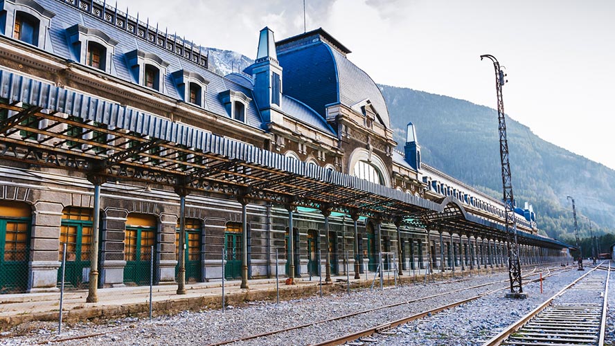 estacion de canfranc