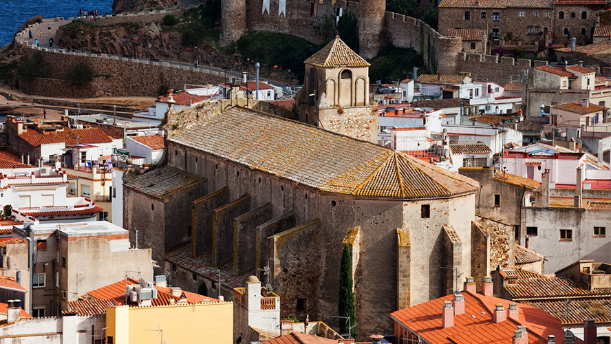 barcelona-tossa-de-mar-iglesia-san-vicente