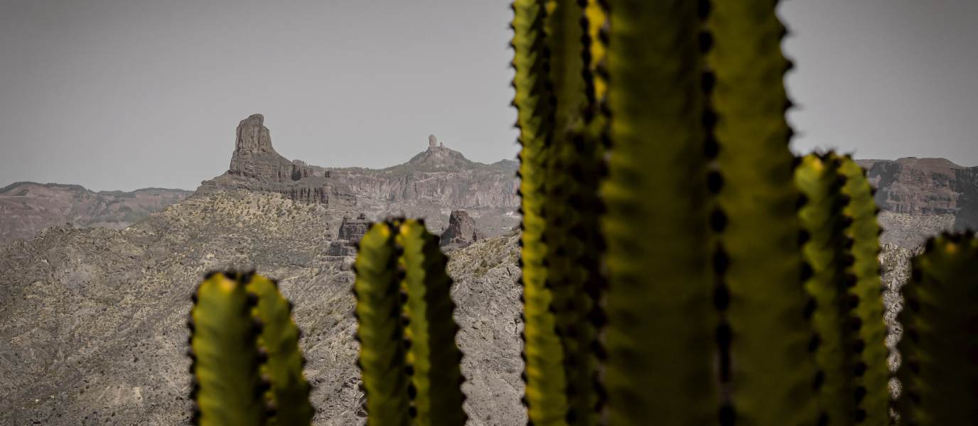 Roque Bentayga, uno de los grandes pitones de Gran Canaria
