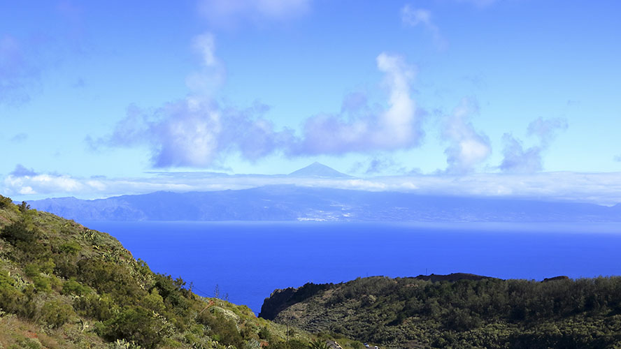 Vistas del Teide desde el mirador