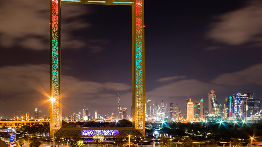 dubai frame