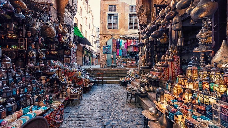 Shopping in Khan el-Khalili