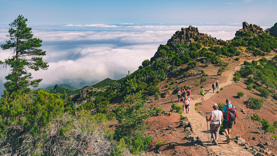 senderismo en madeira