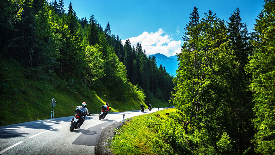 rutas en moto por madrid