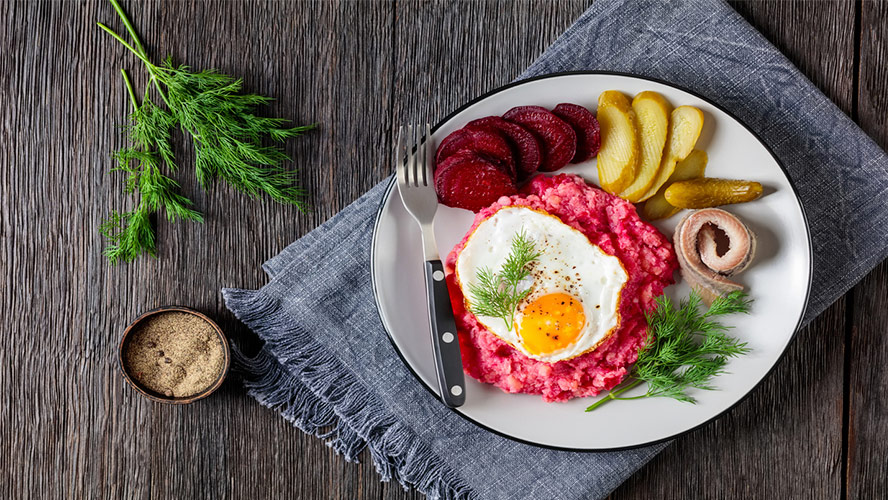 Comida típica en Hamburgo