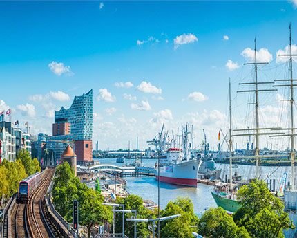 The Port of Hamburg, the gateway to the world