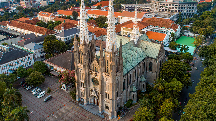 catedral de jakarta