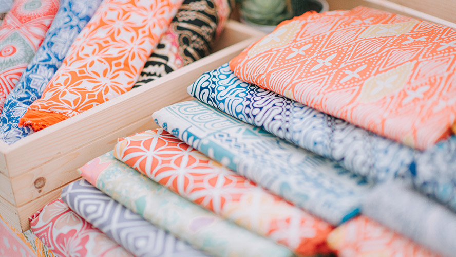 Batik fabric