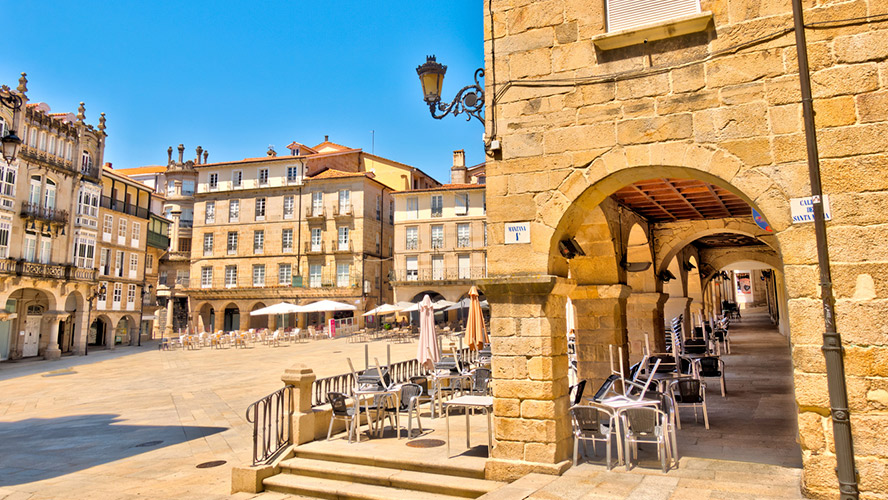 Main Square of Ourense