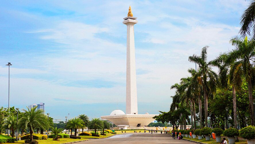 Indonesia's National Monument or Monas