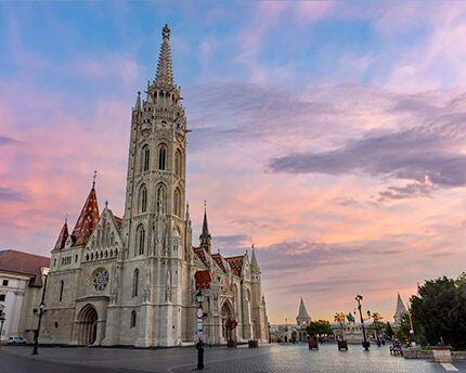 The historic Matthias Church in Budapest