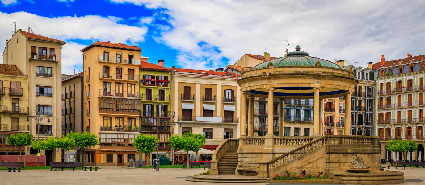 Plaza del Castillo, the heart of Pamplona