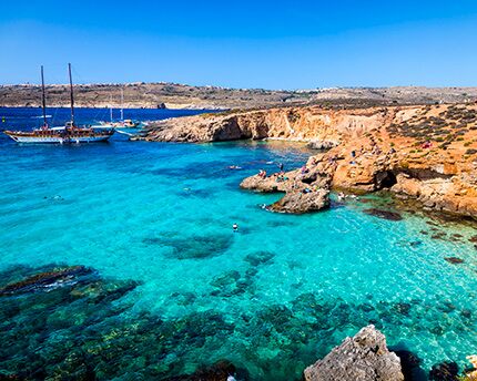 Blue Lagoon, una laguna en el paraíso maltés