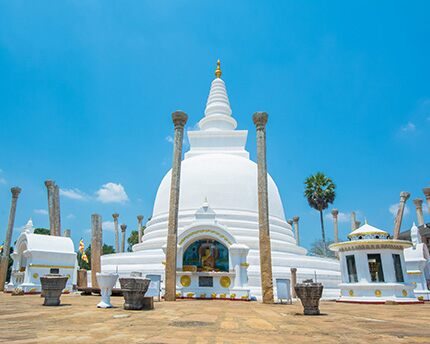 Anuradhapura, the historic first capital of Sri Lanka with one of Buddhism’s most ancient and sacred trees