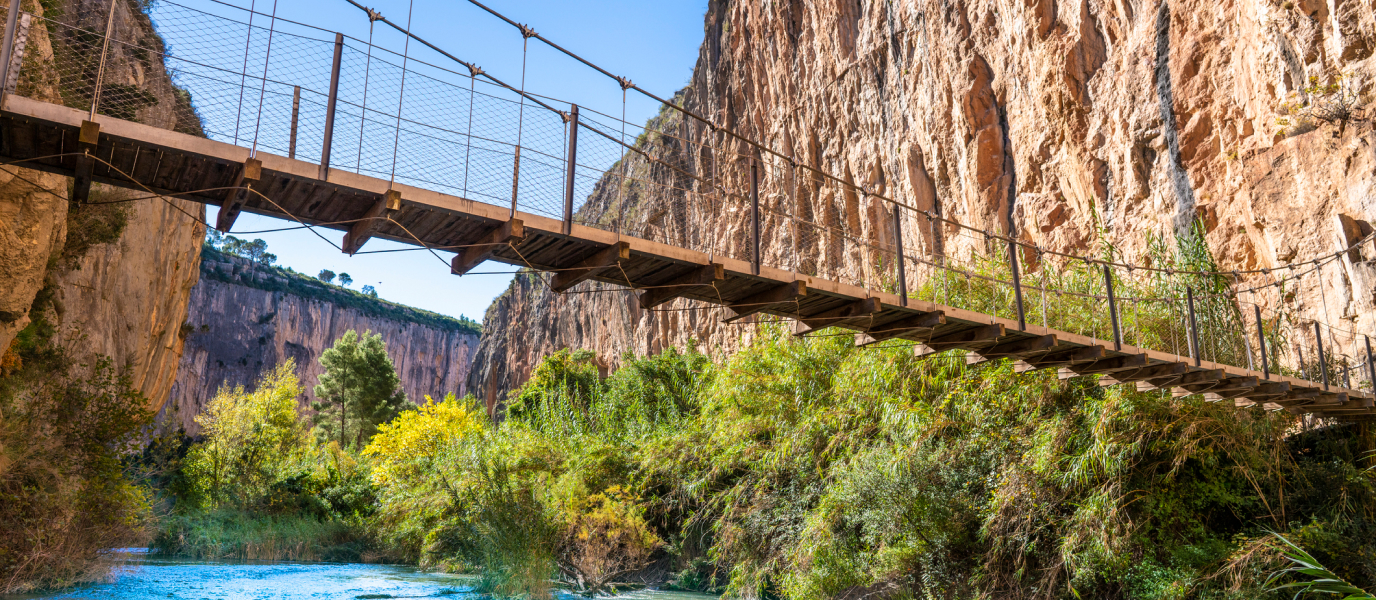 Chulilla Suspension Bridges Route