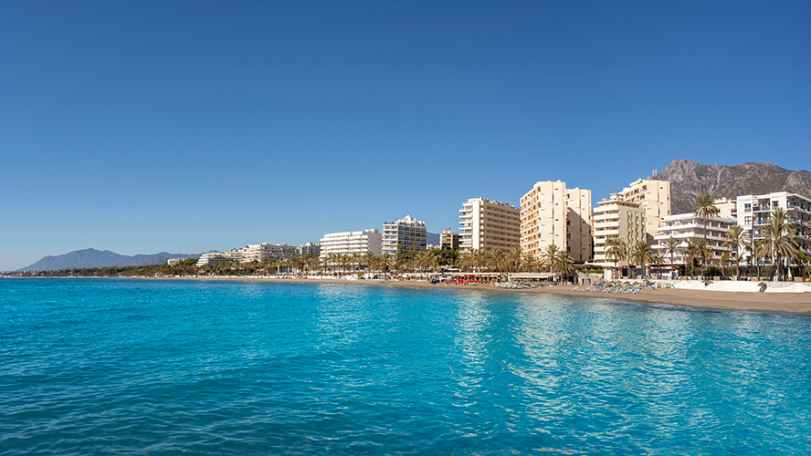 Mejores playas en Marbella