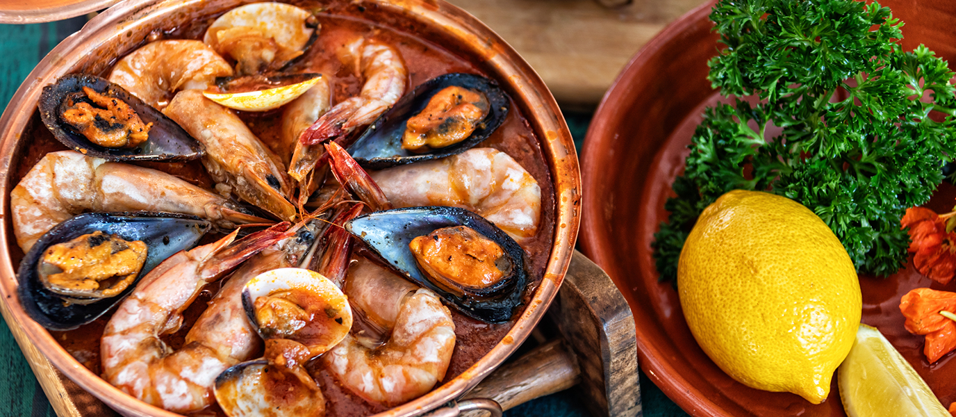Platos típicos del Algarve, el mar es la estrella principal