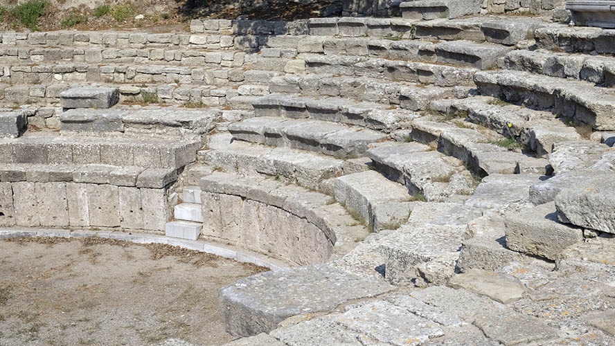 Anfiteatro ciudad de Troya