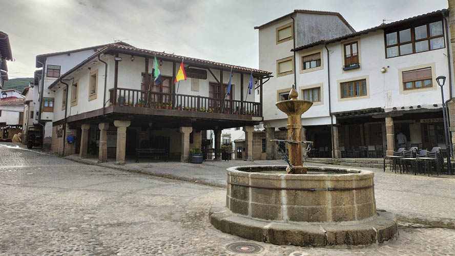 Plaza mayor de Trevejo