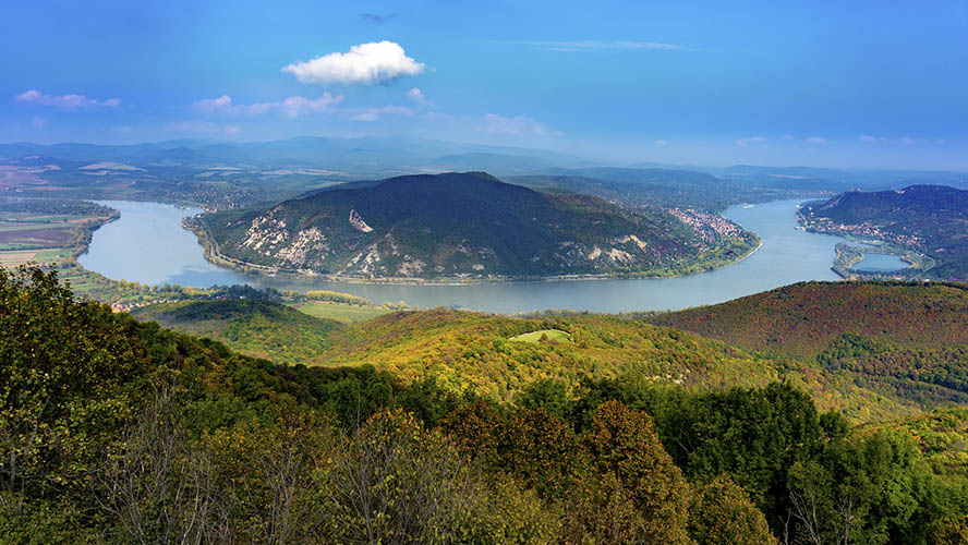 El Danubio a su paso por Visegrad