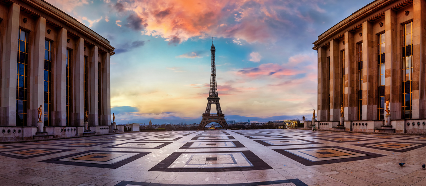Plaza de Trocadero, punto de partida para admirar y visitar la Torre Eiffel de París