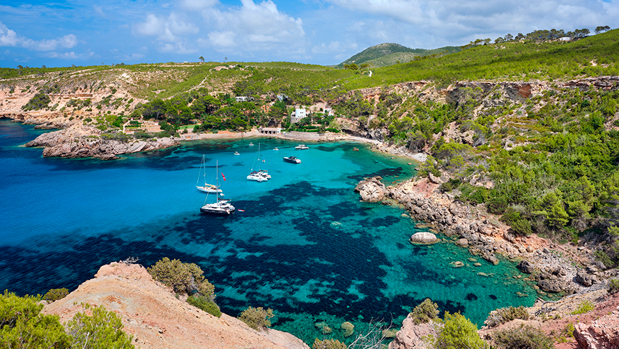 Calas escondidas Ibiza