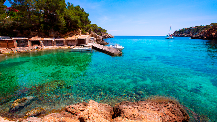 Calas escondidas Ibiza