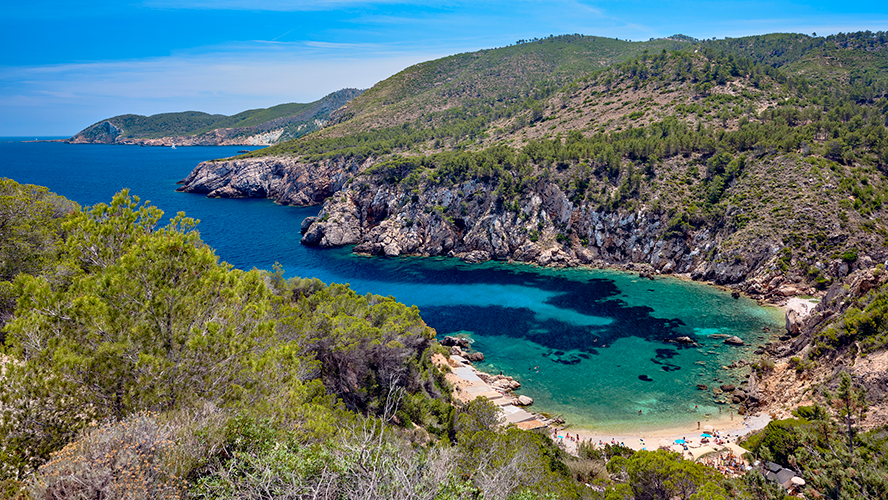 Calas escondidas Ibiza
