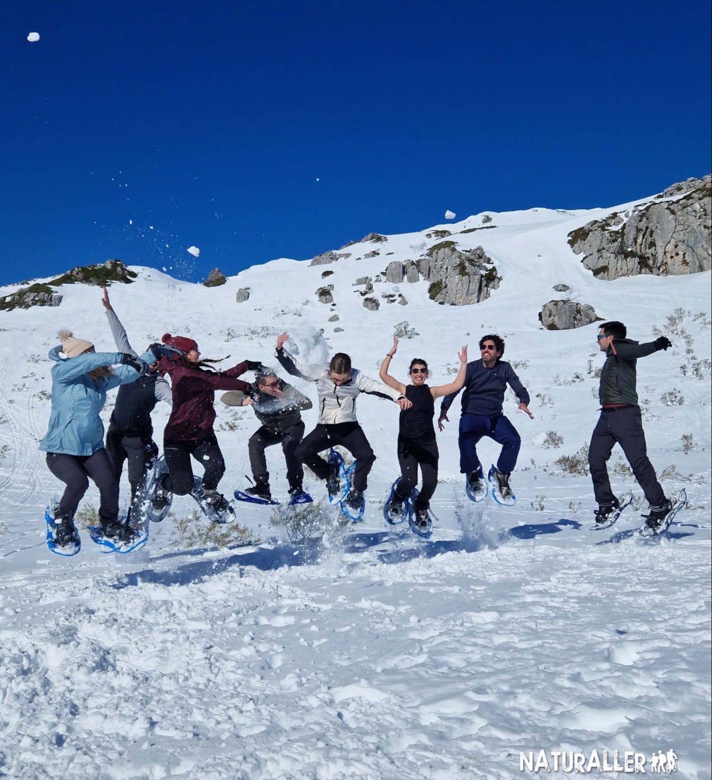 Rutas en Raquetas de Nieve en Asturias