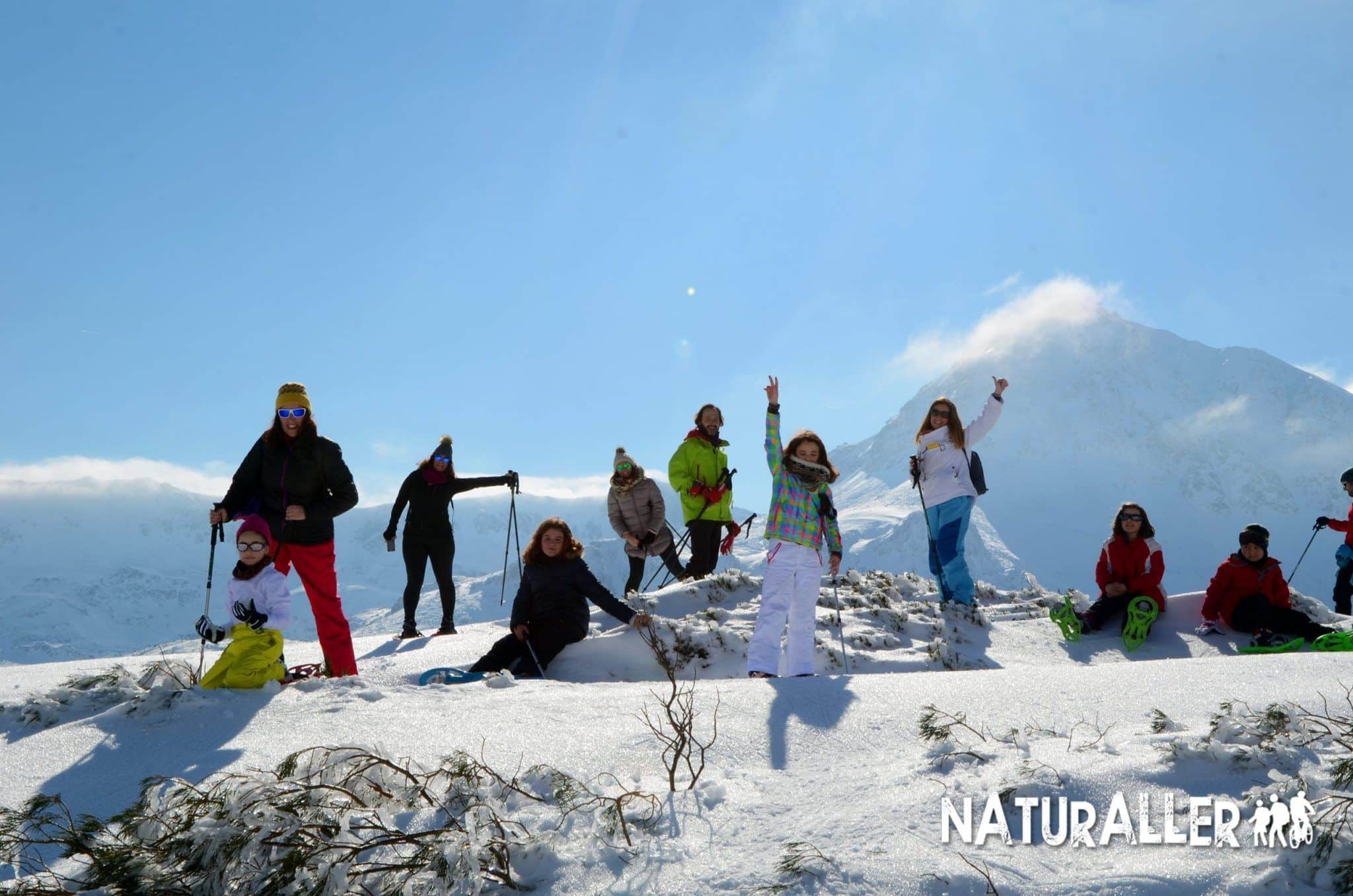 Ruta en Raquetas de Nieve Nivel Iniciación
