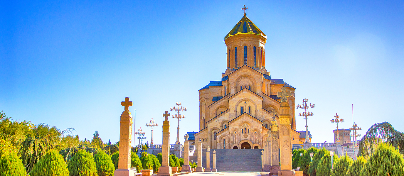 Catedral de la Santísima Trinidad, el mirador de Tiflis